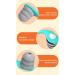 MEIBAOGE 1 Pair Ear Plugs Soft Silicone Noise Reducing Reusable Earplugs for Sleeping Work Studying Travel Concert Snoring - Buy Online on GoSupps.com