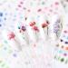 Cyalean Nail Art Stickers 24 Sheets Water Transfers DIY Art Nail Stickers Self Adhesive Colorful Flowers Watermark Nail Sticker for Women Girls Manicure DIY and as Kids Craft Art - Buy Online on GoSupps.com
