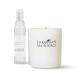 European Spa Source Lavender Bliss Bundle: Lavender + Eucalyptus ShowerSpa Mist & French Lavender Candle 4 Fl Oz