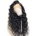 Andria Glueless Natural Wave Synthetic Lace Front Wig 24 Inches - Heat Resistant Fiber Hair with Baby Hair for Black Women - Buy Online on GoSupps.com