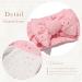 Fashion Band for Baby Girls - White Nylon Bowknot Elastic Hair Bands | Cute Headgear Set (2-Pack) - Perfect for Toddlers - Buy Online on GoSupps.com