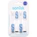 Sonisk Pulse Electric Toothbrush Heads - 4X Replacement Heads | 31,000 Strokes/Min - Buy Online on GoSupps.com