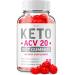 Keto ACV 20 Gummies Advanced Formula Keto ACV 20 Shark Apple Cider Vinegar Gummies Tank Supplement (60 Gummies)