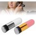 Cosmetic Brush Brush Nylon Fiber Portable Comfortable 1 Color Silver White 2 Pieces for Travel - Buy Online on GoSupps.com