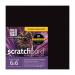 Ampersand Art Supply Scratch Art Panel Museum Series Scratchboard, 1/8 Inch Depth 3, 6x6 Pack of 3