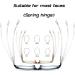 2 Pack Cat Eye Blue Light Blocking Reading Glasses for Women - 3.5x Magnification - Anti Glare UV Computer Eyeglasses - Blue & Brown - Buy Online on GoSupps.com