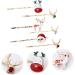 FRCOLOR 3 Christmas Hair Clips Girl Santa Hair Clip Snowman Hair Clips Cute Pin Xmas Bobby Pins Snowman Alloy Hairpins Hair Clips for Kids Party Hairpin Decorate Child Metal Cartoon - Buy Online on GoSupps.com