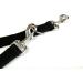 Double Ended Dog Training Lead Police Style Adjustable Leash 5ft (1.5 Metres) Multi-Functional In Air Webbing (Black 25mm Air Webbing) 25mm Air Webbing Black - Buy Online on GoSupps.com
