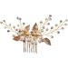 New 2025 Wedding Hair Accessories Flower Hair Clips Hairpin Crystal Headdress For Women Faux Pearl Barrettes Hair Combs Hair Decor Jewelry Fashion Accessories Creative Gift - Buy Online on GoSupps.com