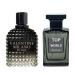 Valentine Milano for Men (EDP) & Top World Parfum Cologne For Men (EDP) Fragrance for Men 3.4 Fl Oz Each (Pack of 2) Amber Wood