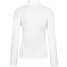 KLOTHO Women's Slim Fitted Mock Turtleneck Top - Long Sleeve Lightweight Base Layer Shirt | A-White, Medium - Buy Online on GoSupps.com