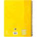 Oxford Touch College Block A4 Squared Notebooks with Double Margin - 80 Sheets Yellow (Pack of 3) | International Shipping - Buy Online on GoSupps.com