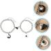 Holibanna 2 Pairs Astronaut Bracelet Adjustable Wrist Bracelet Delicate Lover Bracelet Chain Decor Valentine Bracelet for Couples Bracelet Jewelry Magnet Accessories Lovers Stainless Steel - Buy Online on GoSupps.com
