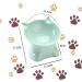 3 PCS Raised Cat Bowl Elevated Cat Feeding Bowls with Stand Tilted Pet Dog Cat Bowl Anti-Tipping Anti Vomit Cat Food Bowl Feeding Water Bowl Cat Dishes 15 Tilted Raised Cat Feeder - Buy Online on GoSupps.com