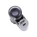 Lightweight Magnifying Glass 50X Handheld High-Definition Magnifying Glass with Led Light for Reading Newspapers Watch Repair Lofty Ambition