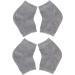 FRCOLOR 4 Pairs Ankle Socks Gel Heel Sleeves with Gel Lined Socks Men's Socks Heel Socks Men's Socks Men Socks Pink Men and Women Moisturising Casual Socks - Buy Online on GoSupps.com