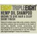 Eight Triple Eight Hemp Oil Shampoo 1 Liter - Buy Online on GoSupps.com