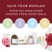 Honey Belle Natural Loofah Soap Bar 2-Pack - Refreshing Exfoliating Soap with Peppermint & Eucalyptus | Eco-Friendly & Paraben-Free - Buy Online on GoSupps.com