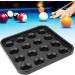 Pool Ball Tray: Billiard & Snooker Ball Holder Case - 16 Ball Storage | Pool Table Accessories - Buy Online on GoSupps.com