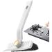 Rotating Tile Brush HeavyDuty Shower Scrubber Brush Scrubbing Cleaning Grout Brush Heavy Duty Stiff Bristle Scrubber Adjustable V Shaped Cleaning Brush for Limescale Grease White - Buy Online on GoSupps.com