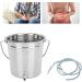 Buy NATUDECO Enema Bucket - 1.3L Capacity Reusable with Long Silicone Hose - Intestinal Cleaning Tool for Home Health Care - Buy Online on GoSupps.com