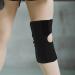 Knee Brace Compression Sleeve - Support for Running Gym Hiking & Sports - Black | International Shipping - Buy Online on GoSupps.com