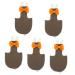 PopetPop 5st Flying bird diapers Sweet urine-neoprene suit bird diaper pants Conure flightsprickwindel parrot flight diaper lovebird diaper bird urine-pad cotton pet cone tail 12x6cmx5pcs as shown