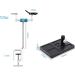 Dr.Fish Aluminum Rotary Fly Tying Vise Kit with 360 Rotation, Ultra Light Tools, C-Clamp & Pedestal Base - Portable Case Included - Buy Online on GoSupps.com