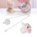 Bling Baby Pacifier Crown - Soft Silicone & Safe for 6-18 Months | Oral Development & Chain Clip (Pink) - Buy Online on GoSupps.com