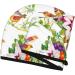Birds & Flowers Microfiber Hair Towel - Soft Super Absorbent Coral Velvet Wrap for Long Curly Thick Hair | Quick Dry Hair Cap for Women - Buy Online on GoSupps.com