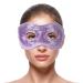 NEWGO Gel Eye Mask Reusable Cooling Eye Mak with Eye Holes Cold Pack Eye Ice Pack Hot Cold Eye Compress for Puffy Eyes Migraine Headache Stress Relief Dry Eyes Dark Circles (Purple)
