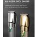 Premium Electric Hair Clipper - Metal Hair Cutting Tool for Home & Salon Use | Silver | International Shipping Available - Buy Online on GoSupps.com