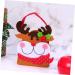 STOBAZA Ornament Handbags Xmas Party Bags Christmas Candy Handbag Decorations Winter 3D Candy Stand As Shown 12X8X15cm - Buy Online on GoSupps.com