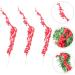 HOMSFOU 9 pcs crafts branch christmas tree red fruit christmas berry spray crafts berry picks dragon beard Foam berry decorate Christmas Red Berry Twig Stem Accessories red berries - Buy Online on GoSupps.com