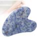 Buy Verdant Touch Heart-Shaped Gua Sha Stones | Facial & Body Massage Tool | 13cm White Scraping Board for Smooth Skin - Buy Online on GoSupps.com