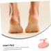 WOFASHPURET Foot Foot Rub Foot Scrubber File Feet File Foot File with Handle Foot File for Dead Skin Foot File Calluses Remover for Feet Rose Quartz Glass Pedicure Exfoliating - Buy Online on GoSupps.com