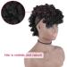Mohawk Wigs for Black Women - Curly Ponytail with Bangs Clip-in Hair Extension - Afro Faux Hawks Hairpieces - Oseti Clip-on Mohawk Hair for African American (1B) - Buy Online on GoSupps.com