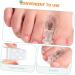 Gel Toe Separator Set - 24 Pcs Nail Art Tools for Toe Alignment and Joint Support | Bunion Care Kit with Splint Spacers for Big, Pinky, and Thumb Toes - Transparent x3pcs 5X5CMx3pcs - Buy Online on GoSupps.com