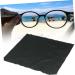 FOMIYES 100pcs Black Cleaning Cloths for Glasses & Lenses - 15x15cm - Premium Lens Cleaning Solution - Buy Online on GoSupps.com