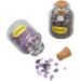 Chip Stones Set - Exquisite Colors in Glass Containers | 9 Mini Stone Bottles for DIY Projects - Portable & Versatile - Buy Online on GoSupps.com