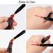 PrettyAimee Retractable Lip Brush Lip Liner Brushes Concealer Dual End Travel Retractable Lipstick Eyeshadow Foundation Makeup Brush Tool - Buy Online on GoSupps.com