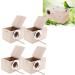 joyMerit 4Pcs Budgie Nest Box Breeding Boxes Aviary Bird Nesting With Stick - Buy Online on GoSupps.com