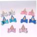 MUSISALY 6 Pairs Hair Bow Barrettes Kawaii Hair Clips Glitter Bowknot Hairpin Cute Hair Supplies Glitter Hair Clips Ear Bow Hair Barrettes Hair Pin Hair Clips for Girl Bow Hair Clip Fabric - Buy Online on GoSupps.com