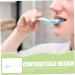 Healvian 20 STK Portable Travel Toothbrush Set - Soft Bristle Foldable Cleaning Brush for Daily Use - Buy Online on GoSupps.com