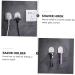 Buguuyo 3ST Shaver Holder - Stainless Steel Razor Hooks for Shower & Towel Hanging | Hairdressing Accessories & Shaping Solutions - Buy Online on GoSupps.com