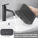 Shop Aoreun Waterproof Silicone Toothbrush Holder - Electric Organizer with Suction Cup & Adjustable Partitions - Black Bathroom Rack - Buy Online on GoSupps.com