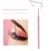 Eyelash Extension Mirror | Extra Large Makeup Mirror with Detachable Handle | Moon Shaped Stainless Steel Lash Accessories (Pink) - Perfect for Home Use - Buy Online on GoSupps.com