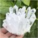 1pc Natural Crystals Clear Quartz Cluster Freeform Reiki Stones Room Home Office Aquarium Decoration Accessories Gemstone Home Decoration (Size : 600-650g) - Buy Online on GoSupps.com