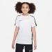 Nike Unisex Kids' Y NK Df Acd23 Short-Sleeve Soccer Top 170 - White/Black | Shop Internationally - Buy Online on GoSupps.com