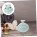 Healeved makeup jar lip balm holder ceramics skincare cosmetic sample containers 4.7x4.7cm Sky-blue - Buy Online on GoSupps.com